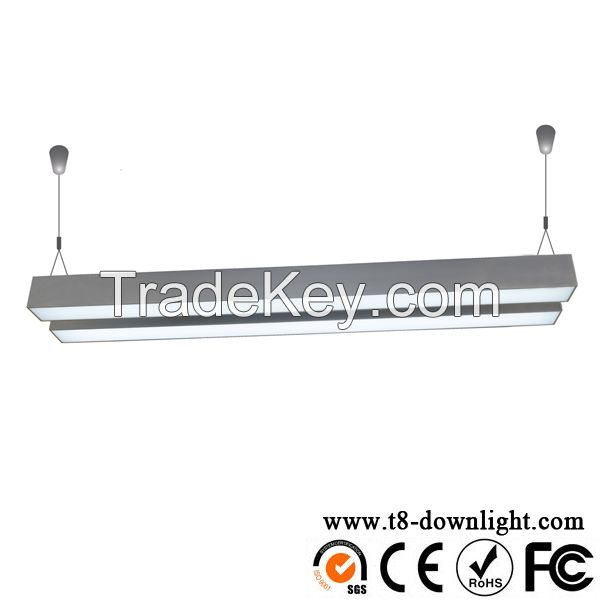 800x300mm 40W led linear pendant lights