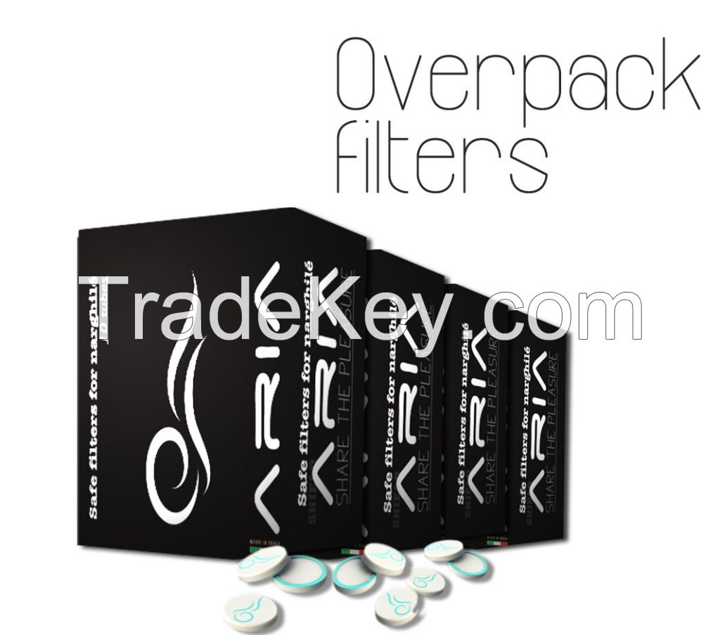 Disposable Filter for Hooka and Shisha-Overpack