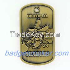 metal dog tag