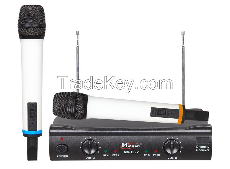 Professional Wireless Microphone System M-101v