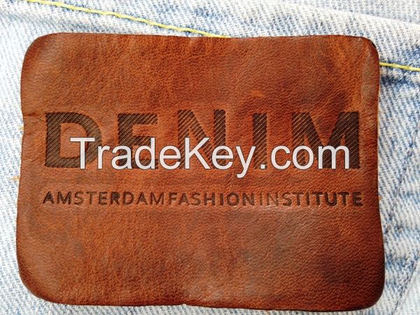 Customized High Quality Jeans Leather Patch