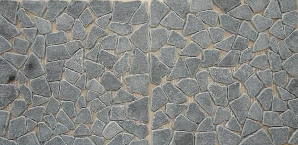 The good-quality and cheap blue limestone mosaic