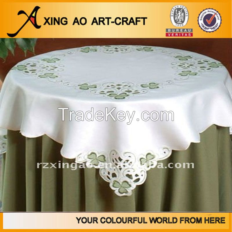 100%polyester square tablecloth
