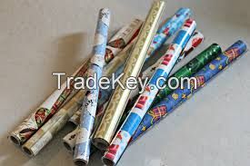 gift wrapping paper