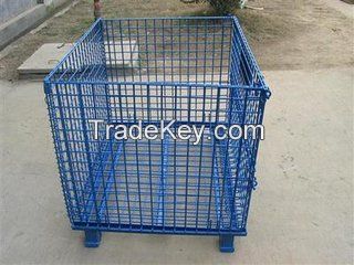 HEAVY stock CONTAINER  warehouse container warehoue CAGE(FOR MARKET OR WAREHOUSE)  manufacturer direct sales high qulity and low cost