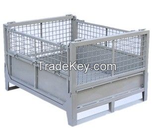 HEAVY stock CONTAINER  warehouse container warehoue CAGE(FOR MARKET OR WAREHOUSE)  manufacturer direct sales high qulity and low cost