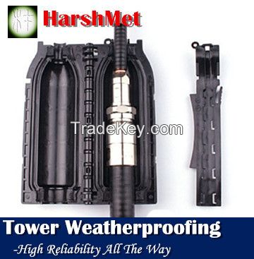 Weatherproofing Enclosure for 1/2 Inch to 7/8 Inch  Connection, Similar to EUPEN EUCASEAL ES-12-78