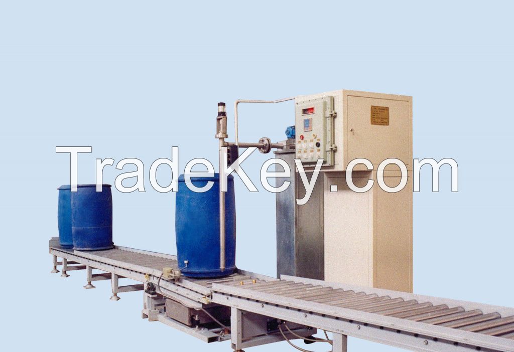 Semi-automatic 200L liquid filling machine(ISO9001,CE)