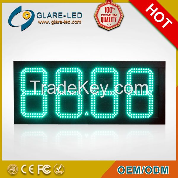 China hot sale outdoor LED gas price sign with CE certification