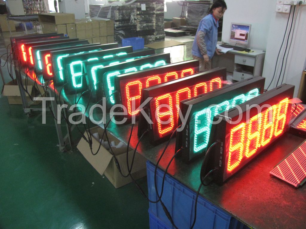China hot sale outdoor LED gas price sign with CE certification
