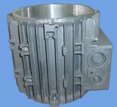 aluminum motor shell