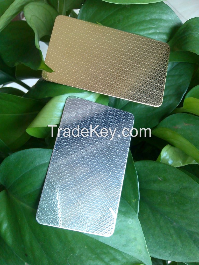 Stainless steel decorative sheets