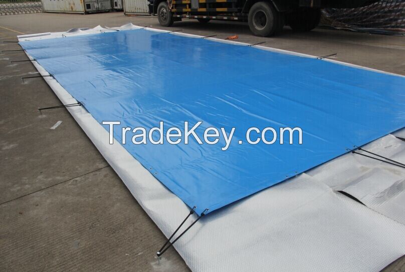 Hard Safety Swimming Pool Cover PVC Slat Above Ground Pool Cover