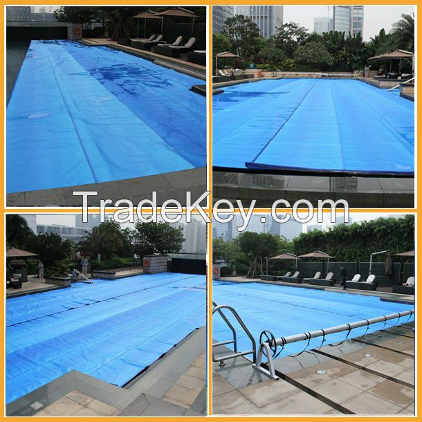 Inground Swimming Pool Solar Cover 400micron Bubble PE Pool Cover