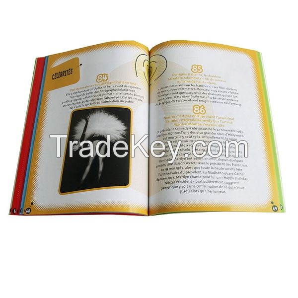 Hard Cover Game Manul Book Printing