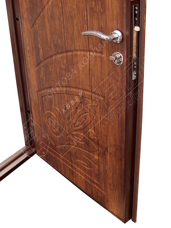 Entry steel doors