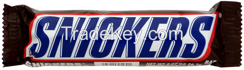 SNICKERS, MARS, TWIX