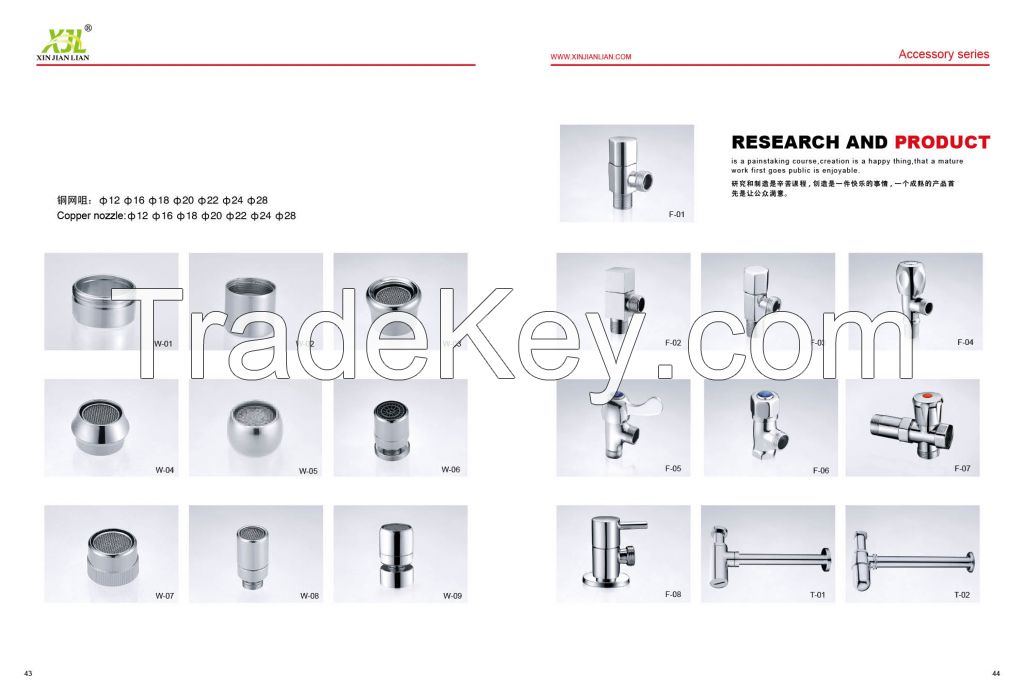 Faucet fittings& Zinc alloy die casting accessories 