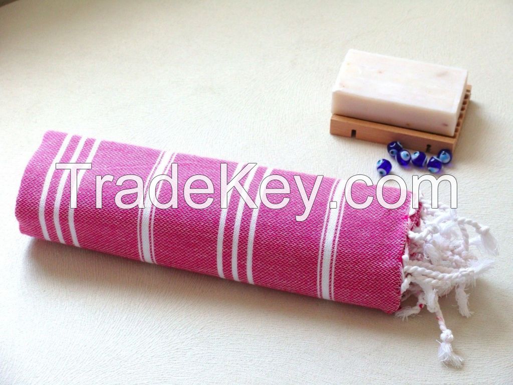 100%Cotton Turkish Peshtemal Towel,Sauna Towel, Beach Towel