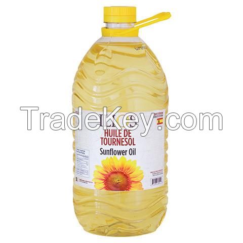 Pure refined bulk sunflower oil