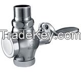 DELAYED TIME PEDAL FLUSH VALVE