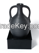 Ceramic Garden fountain - Color : Matt black