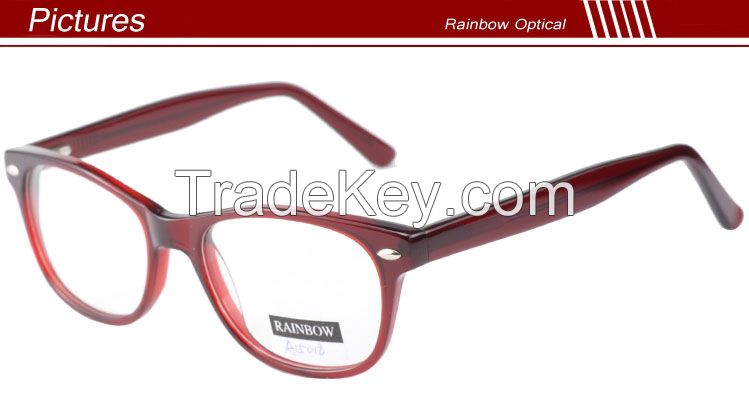 China wholesale acetate eyeglasses frames with new style