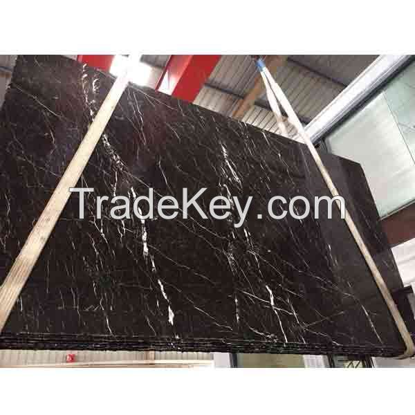 China Natural black marble Nero Oriental