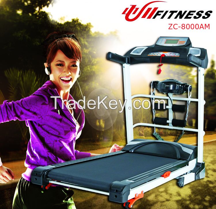 Wholesale deluxe fitness Multifunctional motorized treadmill for sale