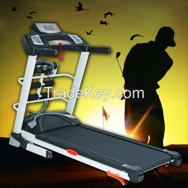 Wholesale deluxe Home use fitness Multifunctional motorized electric treadmill