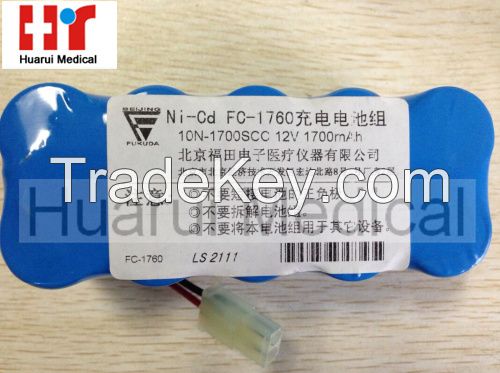 Fukuda FC-1760 10N-1700SCC 12V 1700mAh Medical Device Replacement Battery