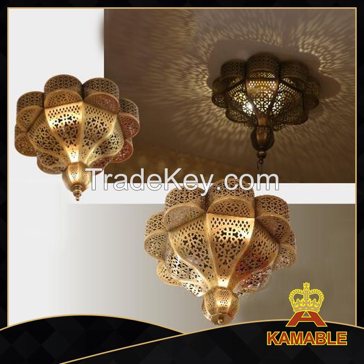 Arabic-Style Hall Brass Ceiling  lights  (M021334-300)