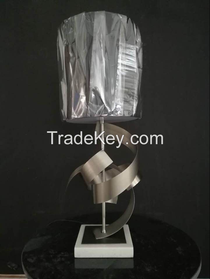 Project Marble Base Stainless Steel Table Light (mt0001)