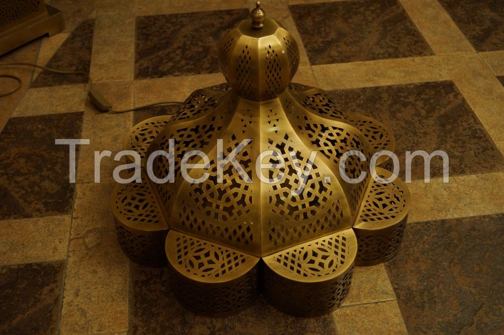 Arabic-Style Hall Brass Ceiling  lights  (M021334-300)