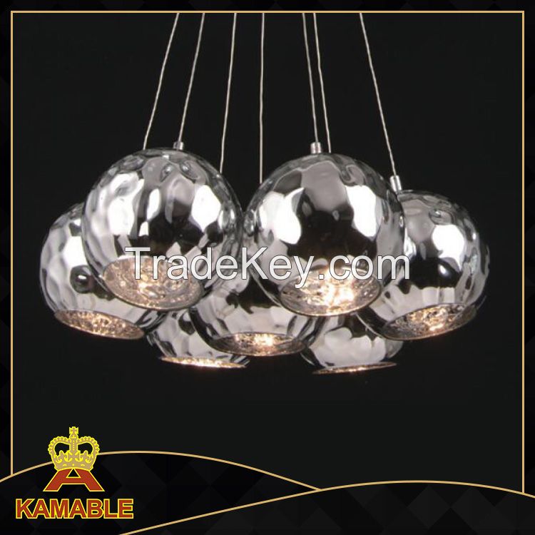 Circle ball modern decorative steel pendant lamp (UR601-7)