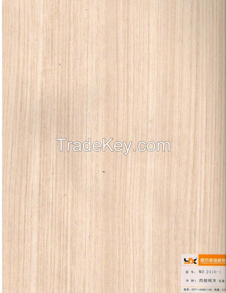 Cinnamon ash pattern furniture melamined paper