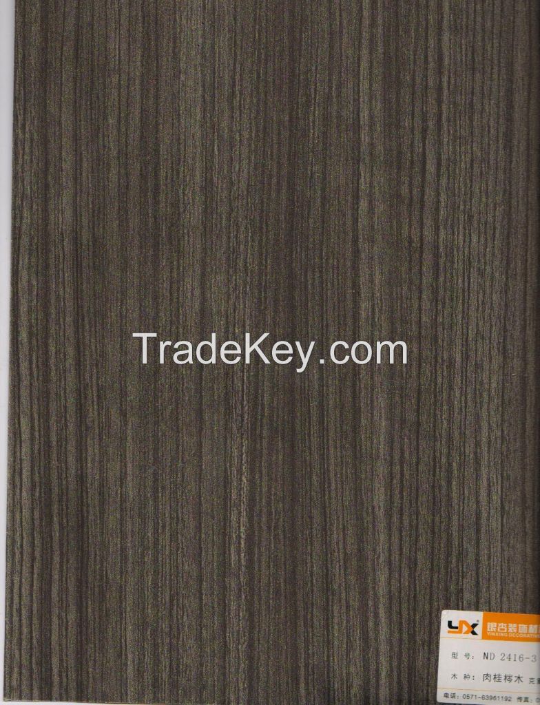 Cinnamon ash pattern furniture melamined paper