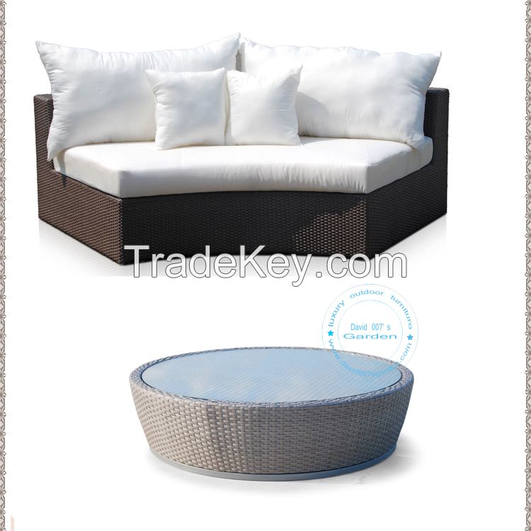 outdoor rattan furniture garden sofa set