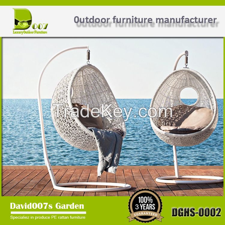 outdoor rattan furniture garden hanging swing chair