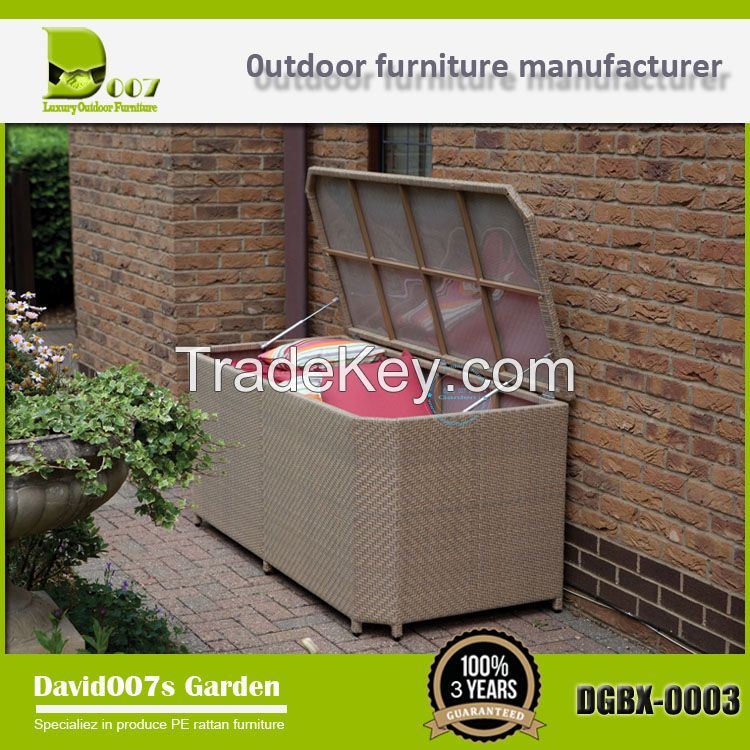 outdoor rattan furniture garden storage box