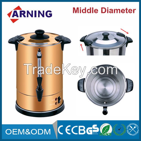 Colorful Stainless Steel Catering Water Urn Electric Water Boiler