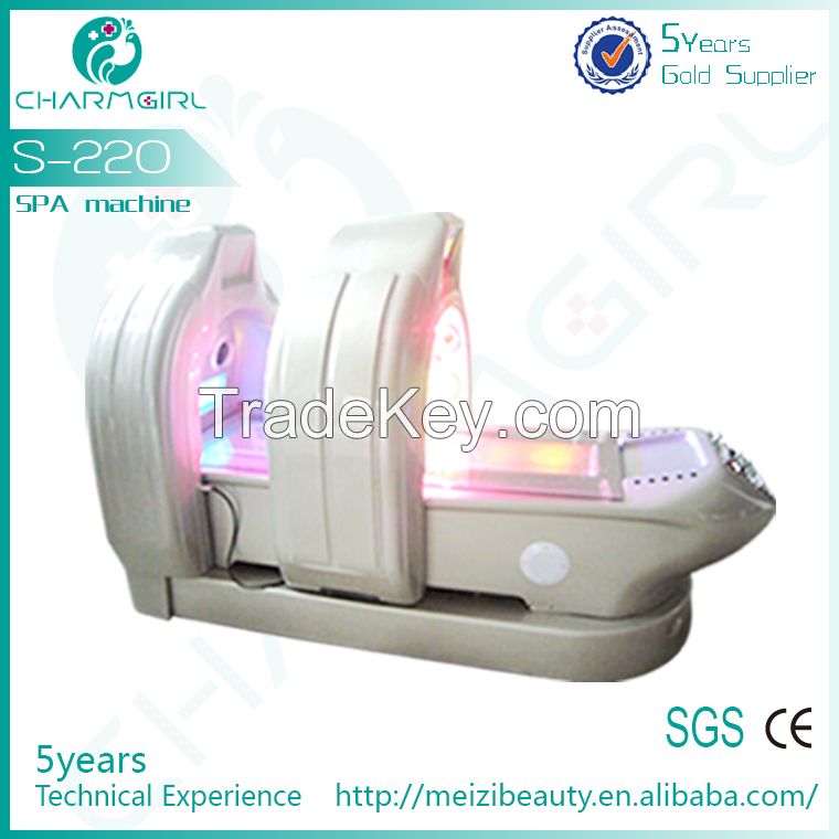 Royal far infrared Space Tunnel spa machine/water massage capsule with CE approval