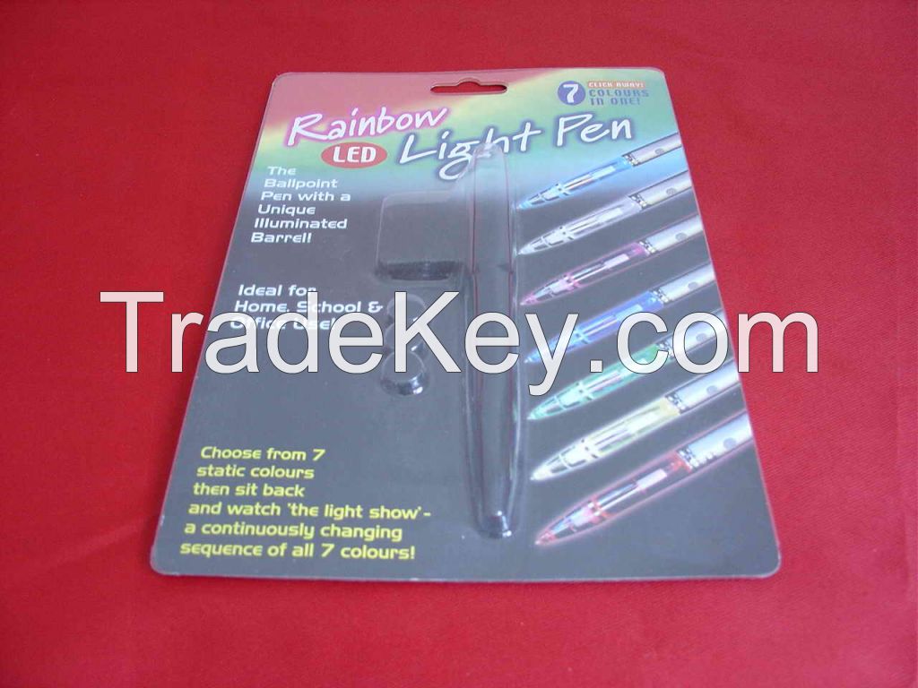 Stationery blister packaging