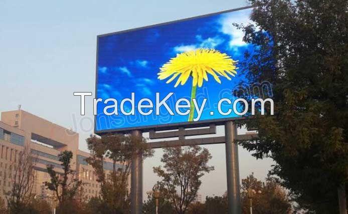P10 full color outdoor advertising DIP LED display
