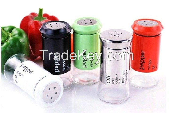 Wholesale glass storage canister jas 