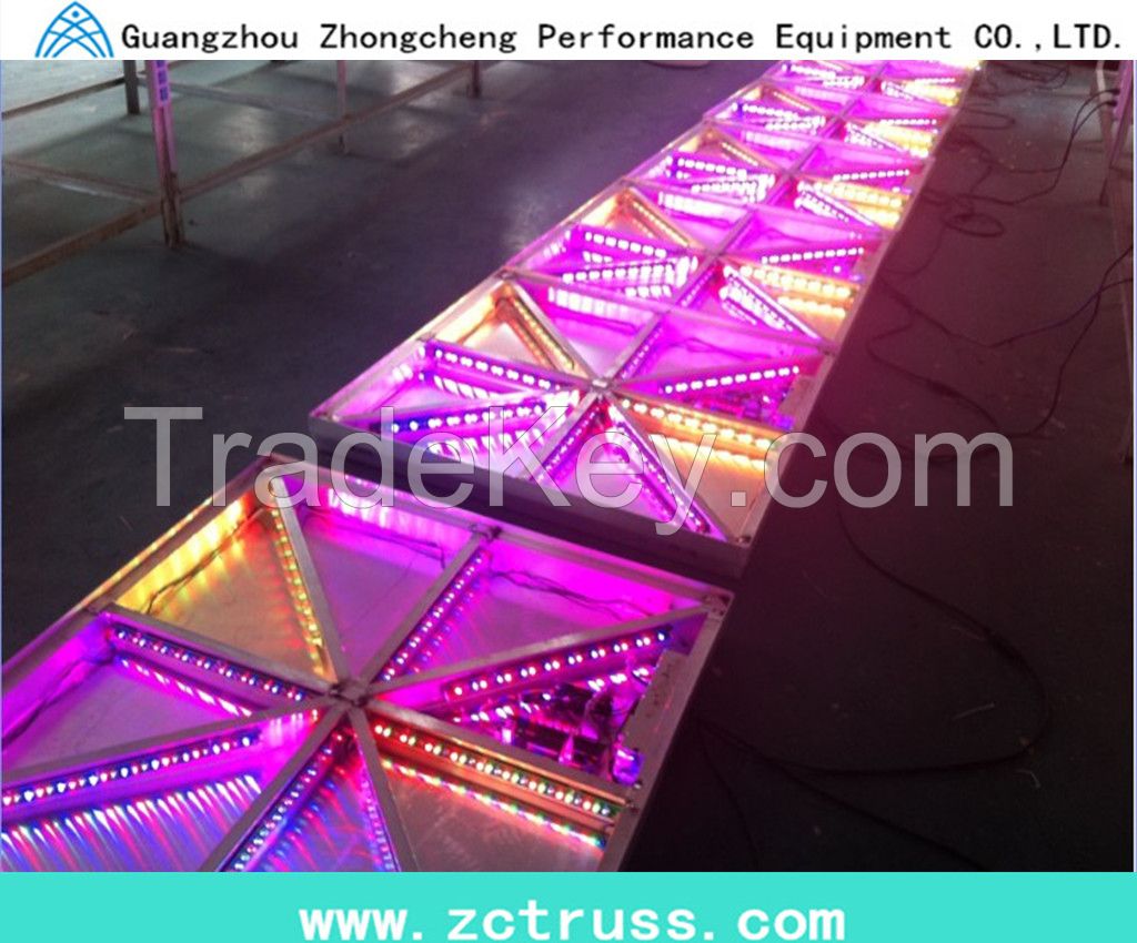 Portable Aluminum Plexigless Stage