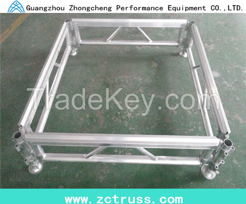 Portable Aluminum Plexigless Stage