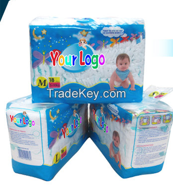 OEM Brand Disposable Soft Love Diapers with ADL