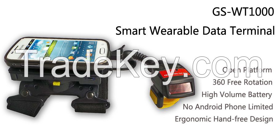 GS WT1000 Smart Wearable Barcode Data Terminal