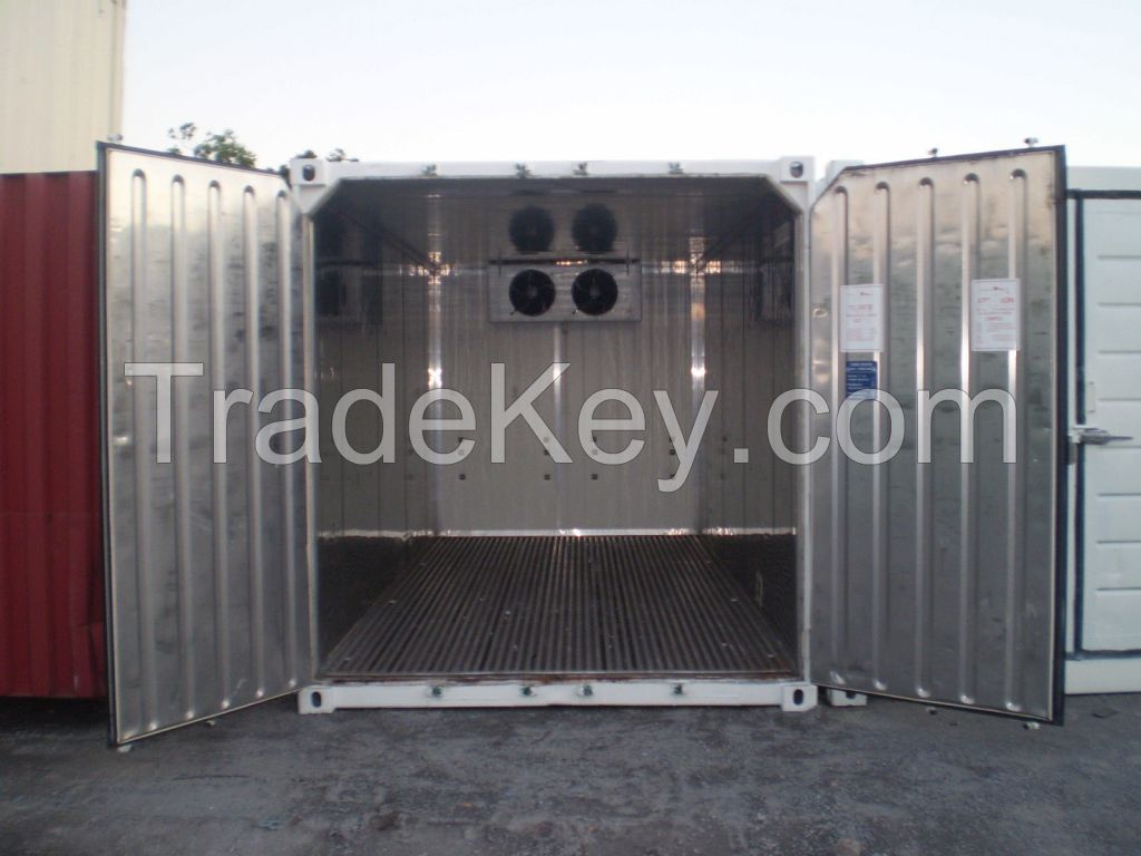 20         and  40         High cube Refrigerated Container - Temperature Controlled Storage Unit         Priced to Move! FOB- Budapest Hungary